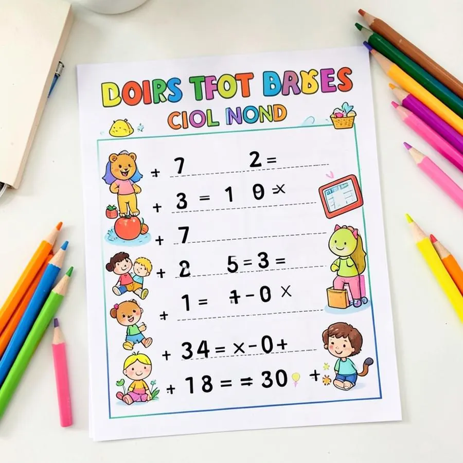 Atividade impressa: Matemática do dia a dia